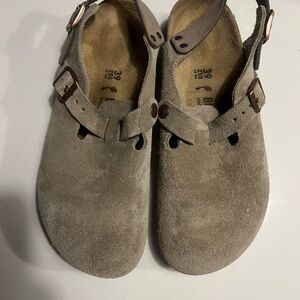 Birkenstock Tokio Suede Clogs